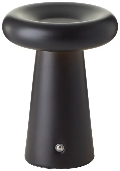 Brilliant - Lampada da tavolo touch dimmerabile MUFFIN LED/3W/5V USB IP44 nera
