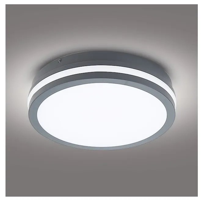 Brilagi - Lampada LED da esterno con sensore BENE LED/24W/230V diametro 26 cm IP54