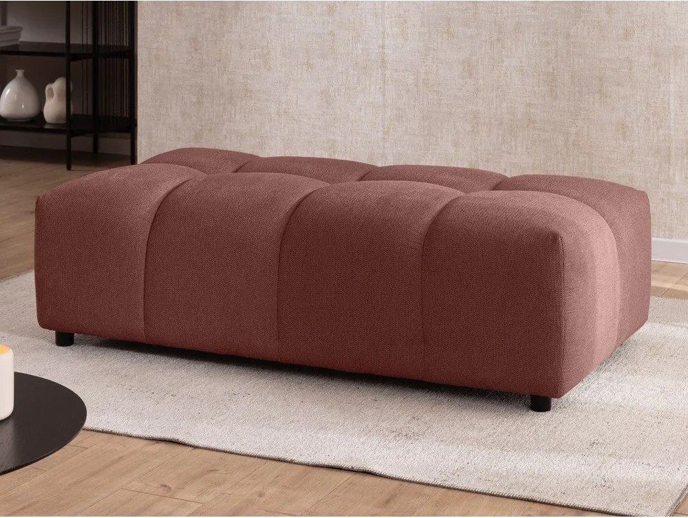 Poggiapiedi color terracotta Albane – Ropez