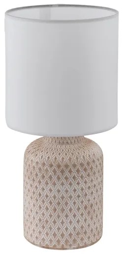 Eglo 97773 - Lampada da tavolo BELLARIVA 1xE14/40W/230V