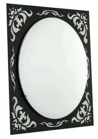 EGLO 89262 - Plafoniera/Applique SCALEA 1xE27/60W nero / bianco