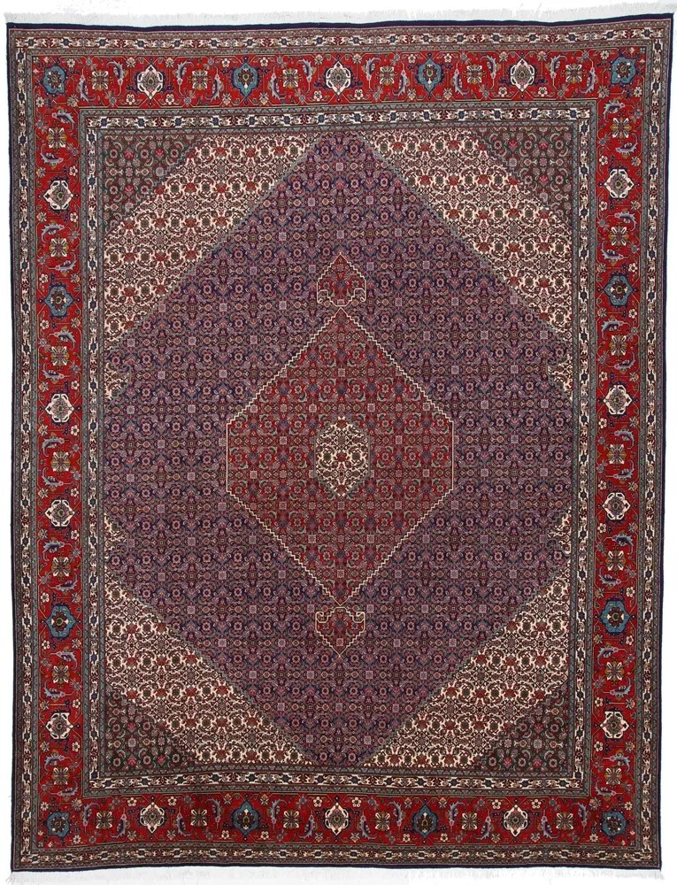 Tabriz Tappeto persiano 310x400 Rosa (Iran) Annodato A Mano