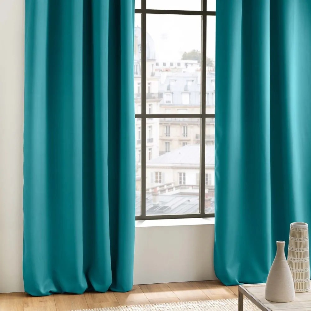 Tenda oscurante blu 135x240 cm Occult - douceur d'intérieur