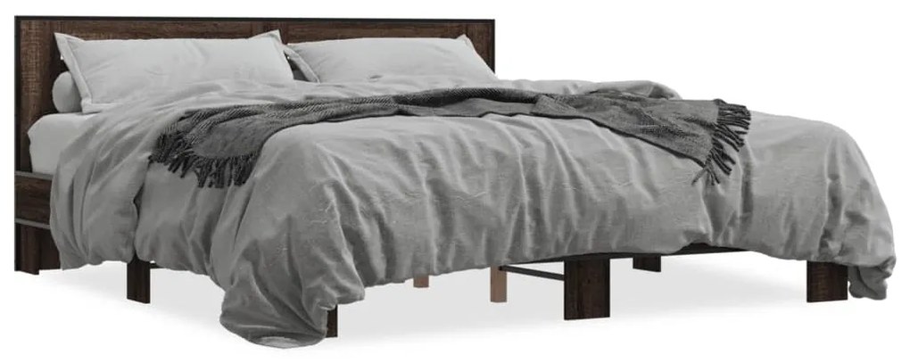 Giroletto Rovere Marrone 200x200cm İn Legno Multistrato Metallo /