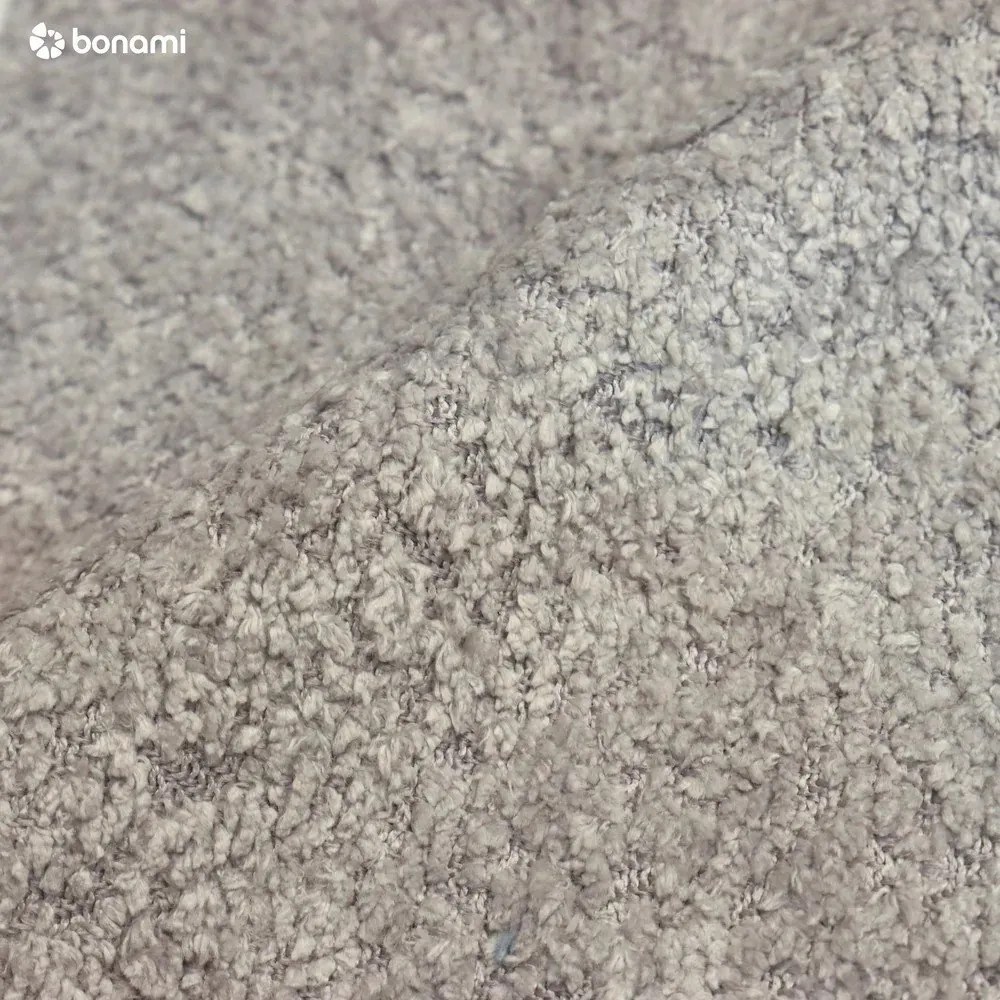 Divano letto in tessuto bouclé grigio 215 cm Patti - Bonami Selection