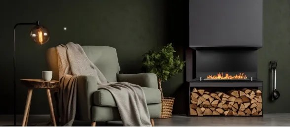 Camino a bioetanolo da incasso Trifacciale biocamino a 3 lati aperti 90x45 cm TREVI 90