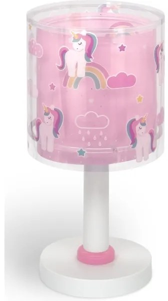 Dalber 41591N - Lampada LED per bambini UNICORNS 1xG4/4W/230V rosa