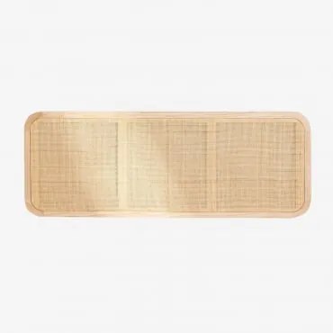 Testiera Per Letto Reyna Da 135 Cm E 150 Cm Marrone Legno Naturale & 150 Cm - Sklum