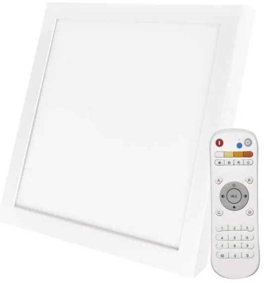 Plafoniera LED dimmerabile LED/20W/230V + TC quadrato 2700K-6500K