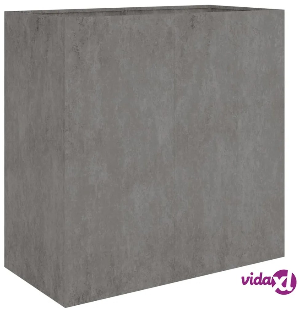 vidaXL Fioriera 40x80x80 cm in Acciaio Corten