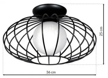 Plafoniera KRONOS 1xE14/40W/230V