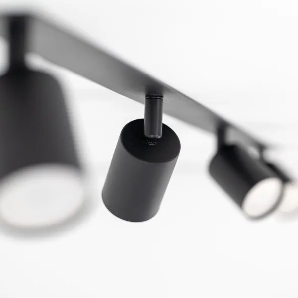 Faretto da incasso NEX 4xGU10/10W/230V nero