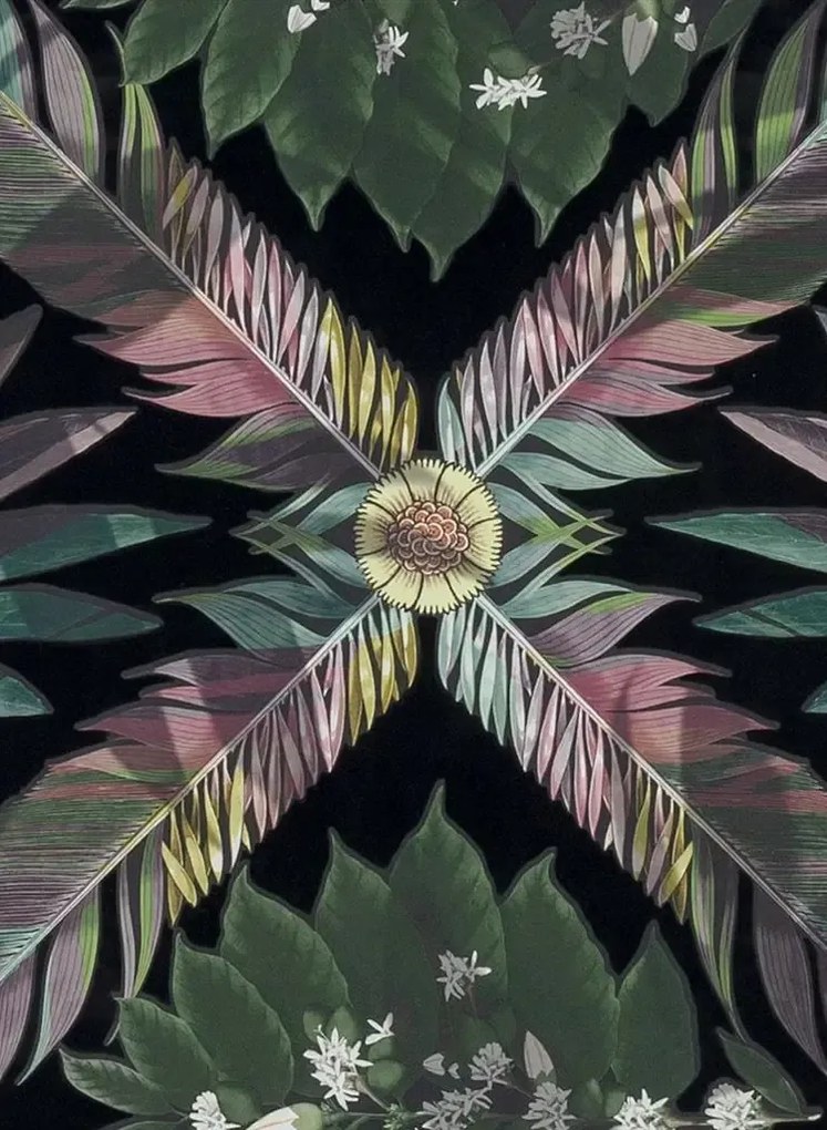 Christian Lacroix Carta da parati Feather Park - Jais