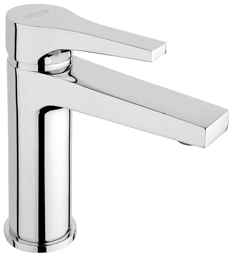 Miscelatore monoforo lavabo Jacuzzi rubinetteria Moonlight ottone cromato per piletta click clack 0MG00086JA00