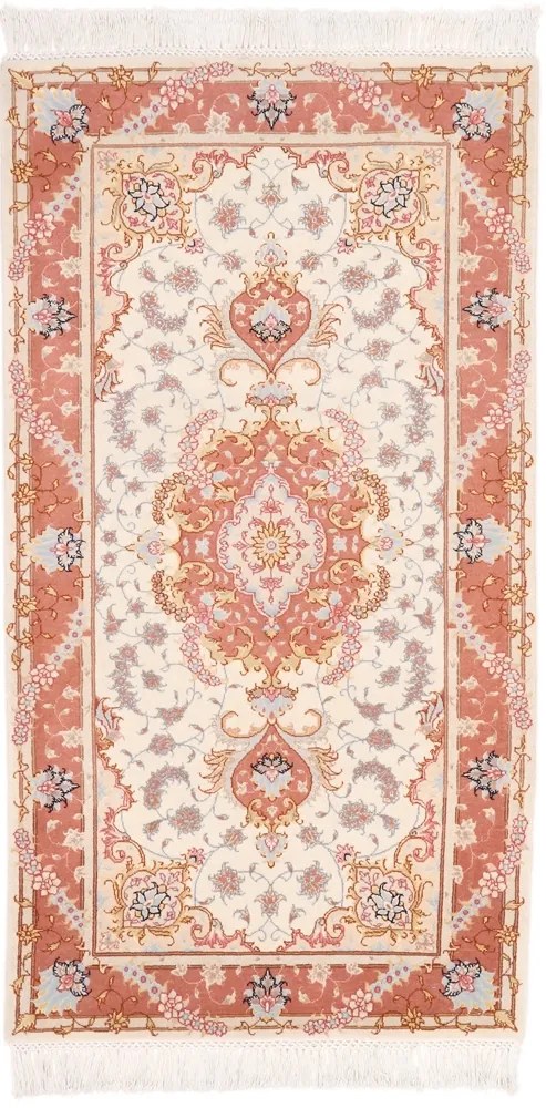 Tabriz Tappeto persiano 150 x 80 Rosa (Iran) Annodato A Mano