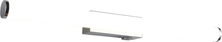 Lampada da parete a LED in argento lucido Mattimo - Trio