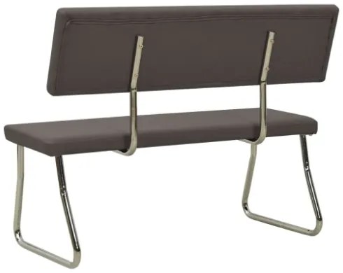 Panca 110 cm Grigio Antracite in Similpelle