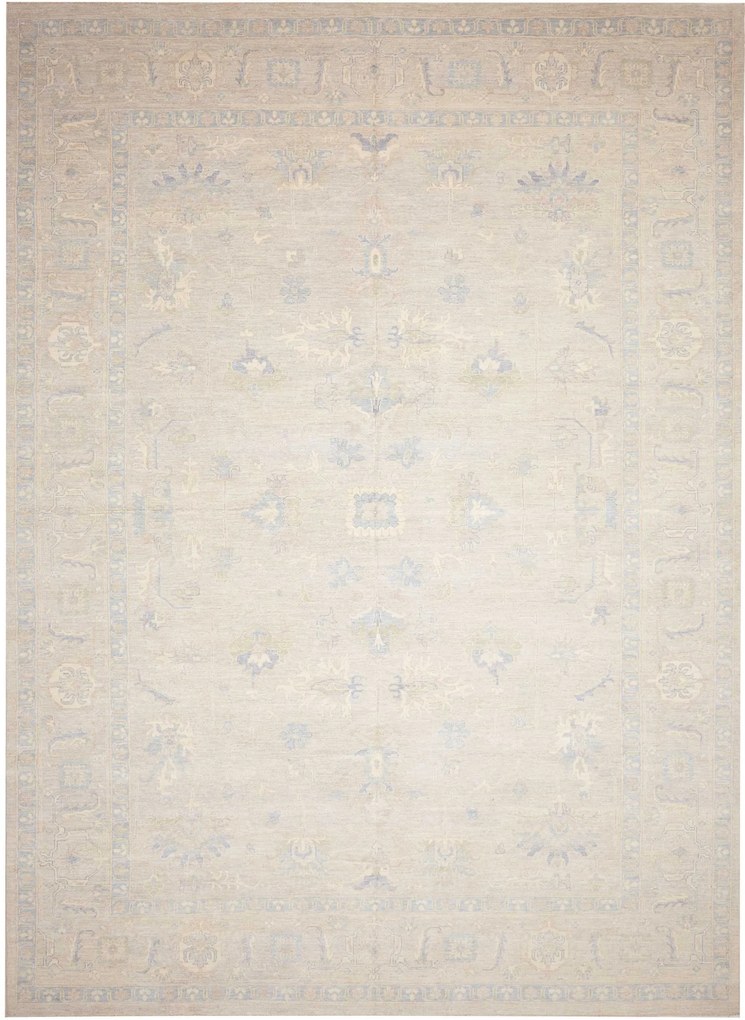 Ziegler Tappeto orientale 310x420 Beige (Pakistan) Annodato A Mano