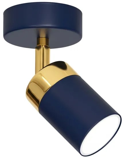 Brilagi - Faretto da parete POKER 1xGU10/25W/230V blu