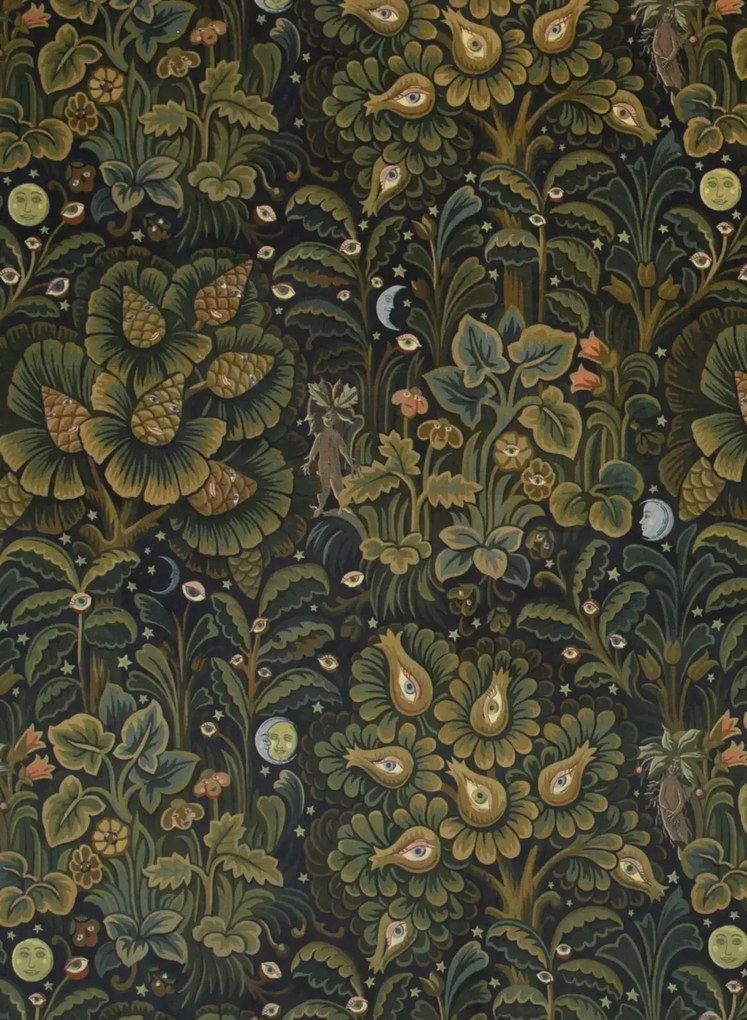 House of Hackney Carta da parati Moon Garden - Midnight