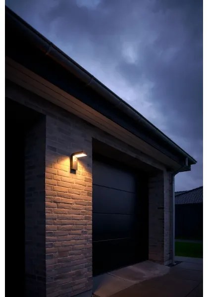 Nordlux - Applique solare LED ALYA 5W 3,7V IP44 con sensore