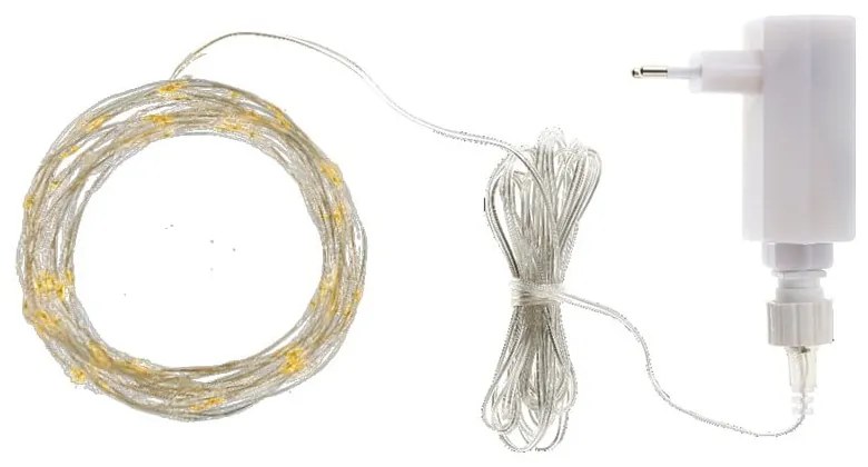 Catena luminosa 160 lampadine lunghezza 16 m Knirke - Sirius