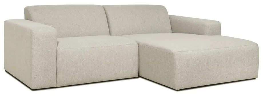 Divano con penisolare beige (angolo destro) Roxy - Scandic