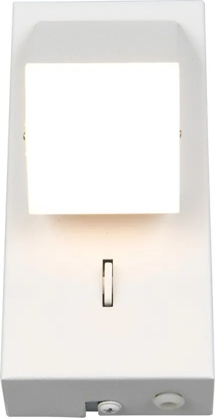 Lampada bianca a LED da parete Raglan - Trio