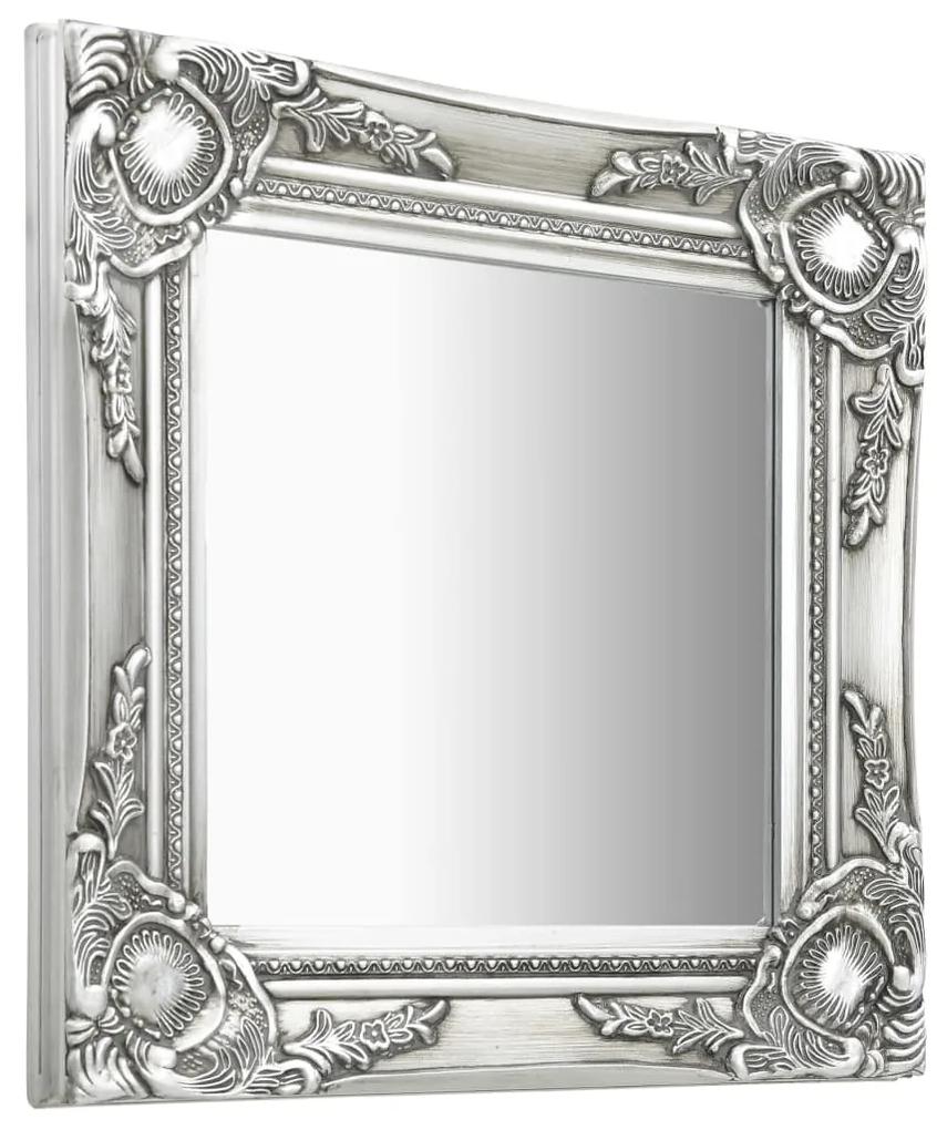 Specchio da Parete 40x40 cm Argento