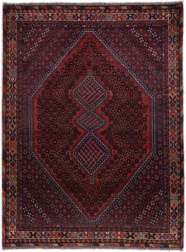 Shiraz Tappeto persiano 200x270 (Iran) Annodato A Mano