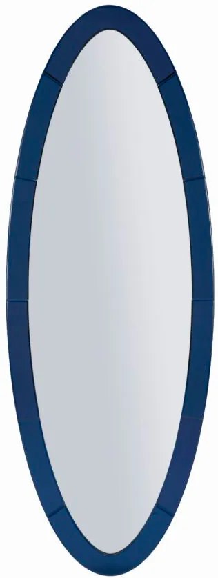 Specchio Da Muro Oslo Blu Cm 55X2X150 Elegante E Funzionale