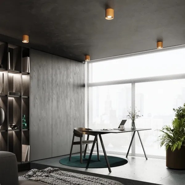 Sollux SL.1283 - Faretto MIKA 1xGU10/10W/230V oro