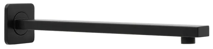 Kit doccia incasso con soffione 30x20 e set completo nero opaco Lotus