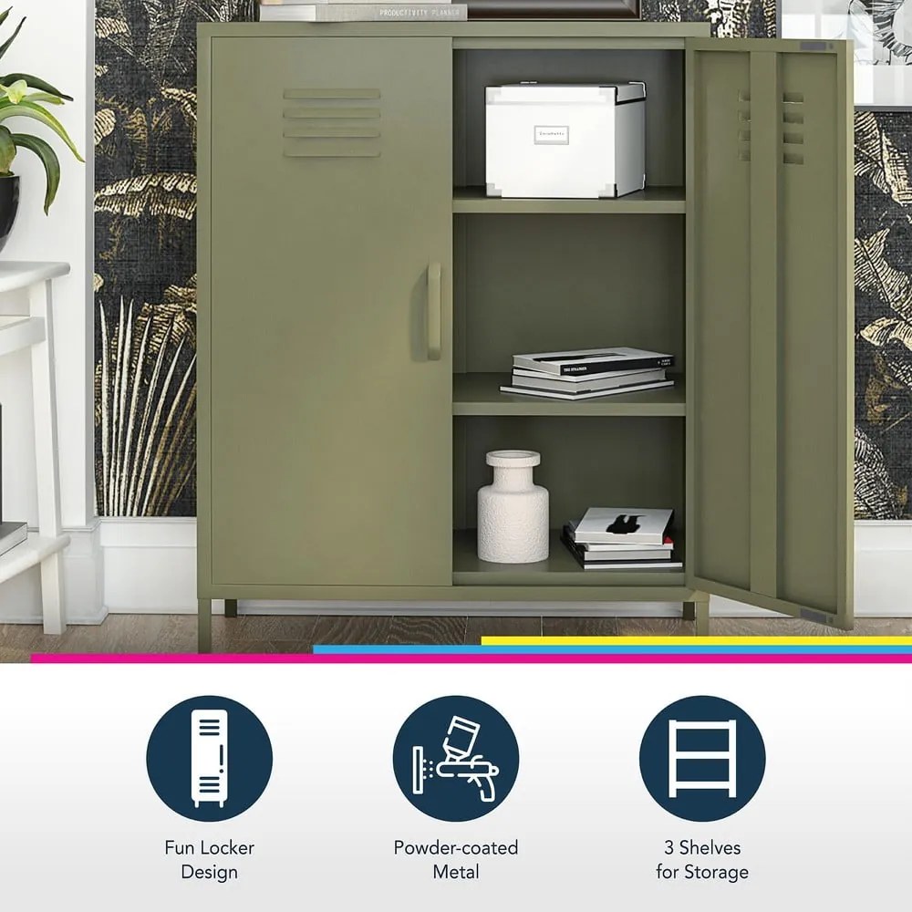 Mobile blu in metallo 80x102 cm Bradford - Støraa