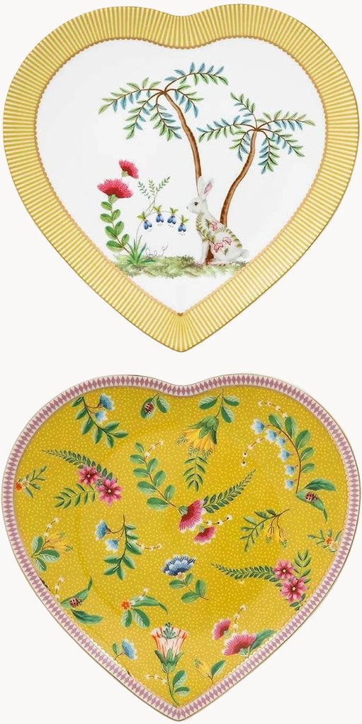 Set di 2 piattini La Majorelle