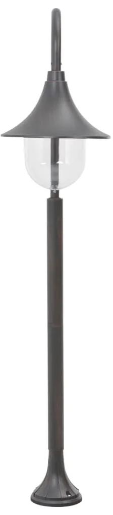 Lampione da Giardino E27 120 cm in Alluminio Bronzo