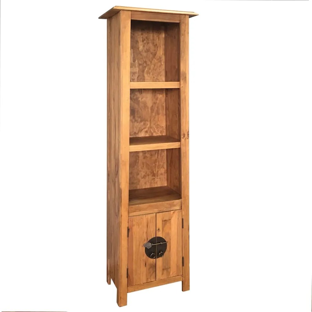 Mobile Da Bagno Autoportante Legno Massello Di Pino 48x32x170cm /