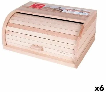 Portapane Quttin Mobile Griglia otturatore Legno 37,5 x 26,5 x 16 cm (6 Unità)