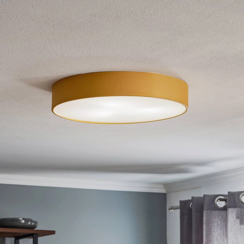 Plafoniera soffitto Dayton Argon, dimmerabile, Ottone / Oro, Soggiorno / Sala da pranzo, Metallo, Moderno, Plafoniera