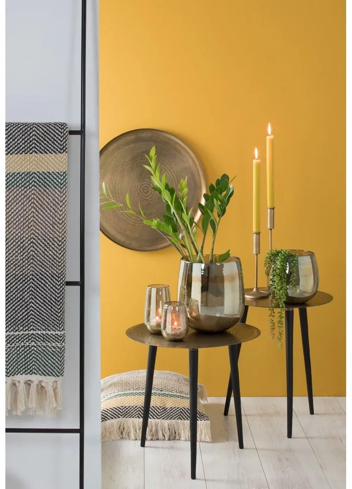 Scala decorativa in metallo nero Siem - Light & Living