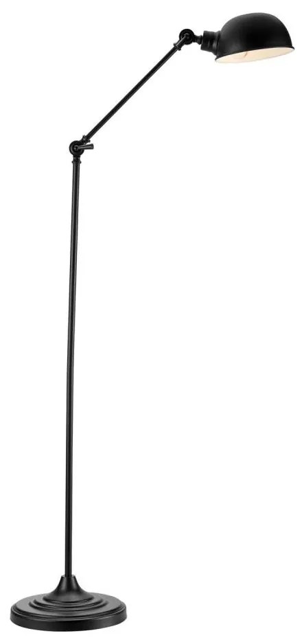 Markslöjd 108586 - Lampada con piedistallo PORTLAND 1xE27/40W/230V nero