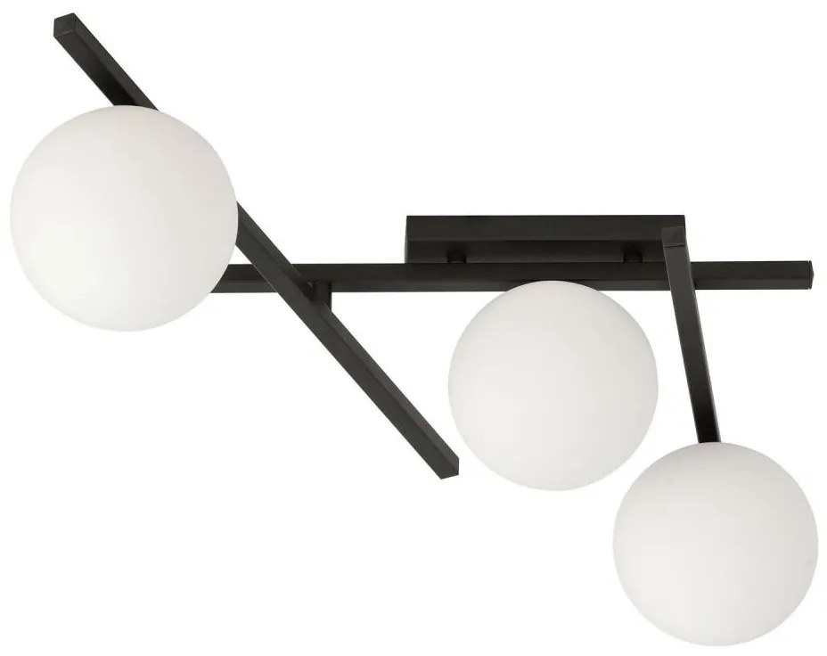 Plafoniera SMART 3xE14/10W/230V nero/bianco