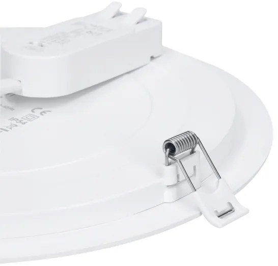 Solight WD242-S - Pannello LED 2 in 1 18W/230V 3000/4000/6000K Ø 22,5 cm IP54 argento