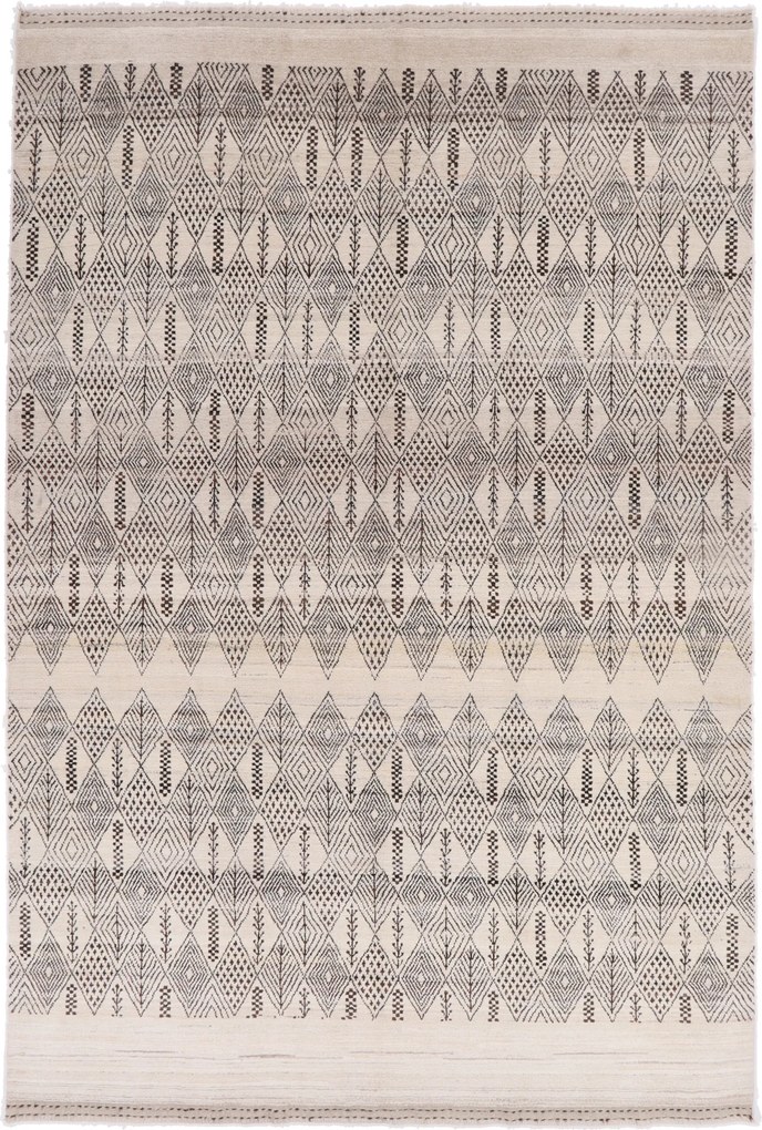 Berber Tappeto 240x350 (Afghanistan) Annodato A Mano