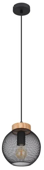 Globo 15663H - Lampadario su filo PABLO 1xE27/60W/230V