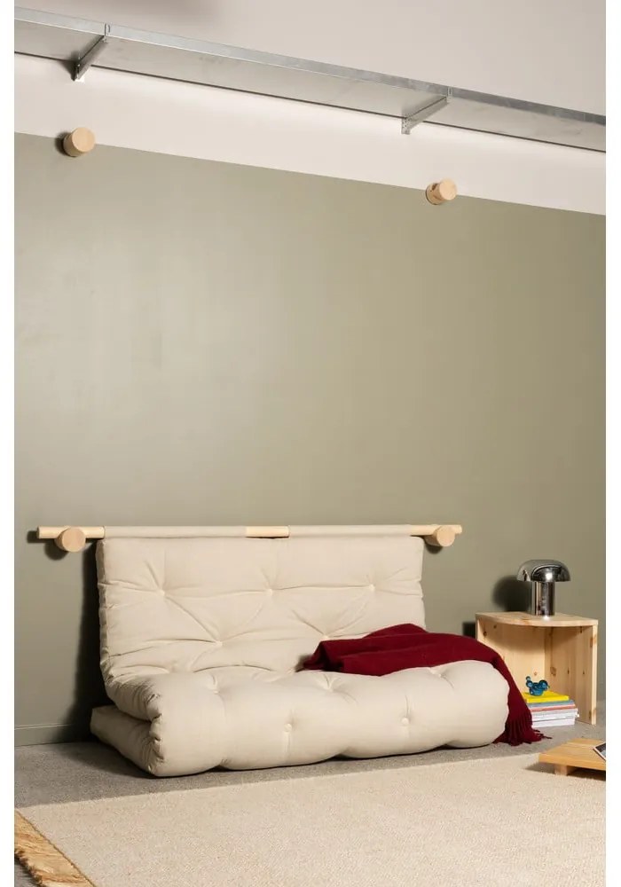 Divano di colore naturale allungabile 135 cm Hooked – Karup Design