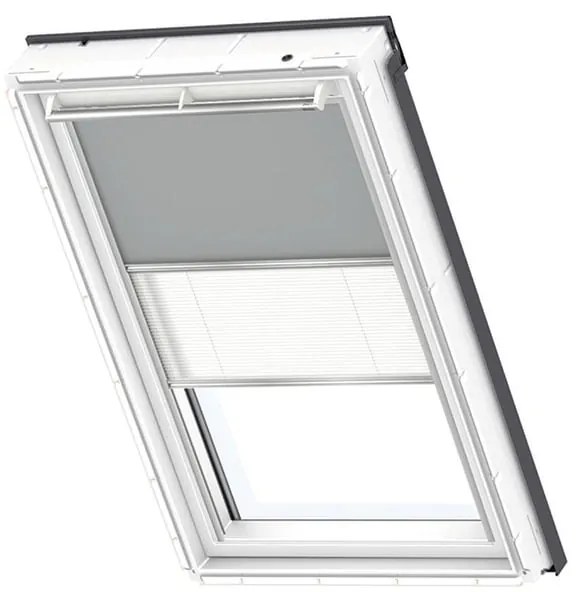 Tenda per finestra da tetto oscurante e filtrante VELUX DFD M08 0705S L 78 x H 140 cm grigio
