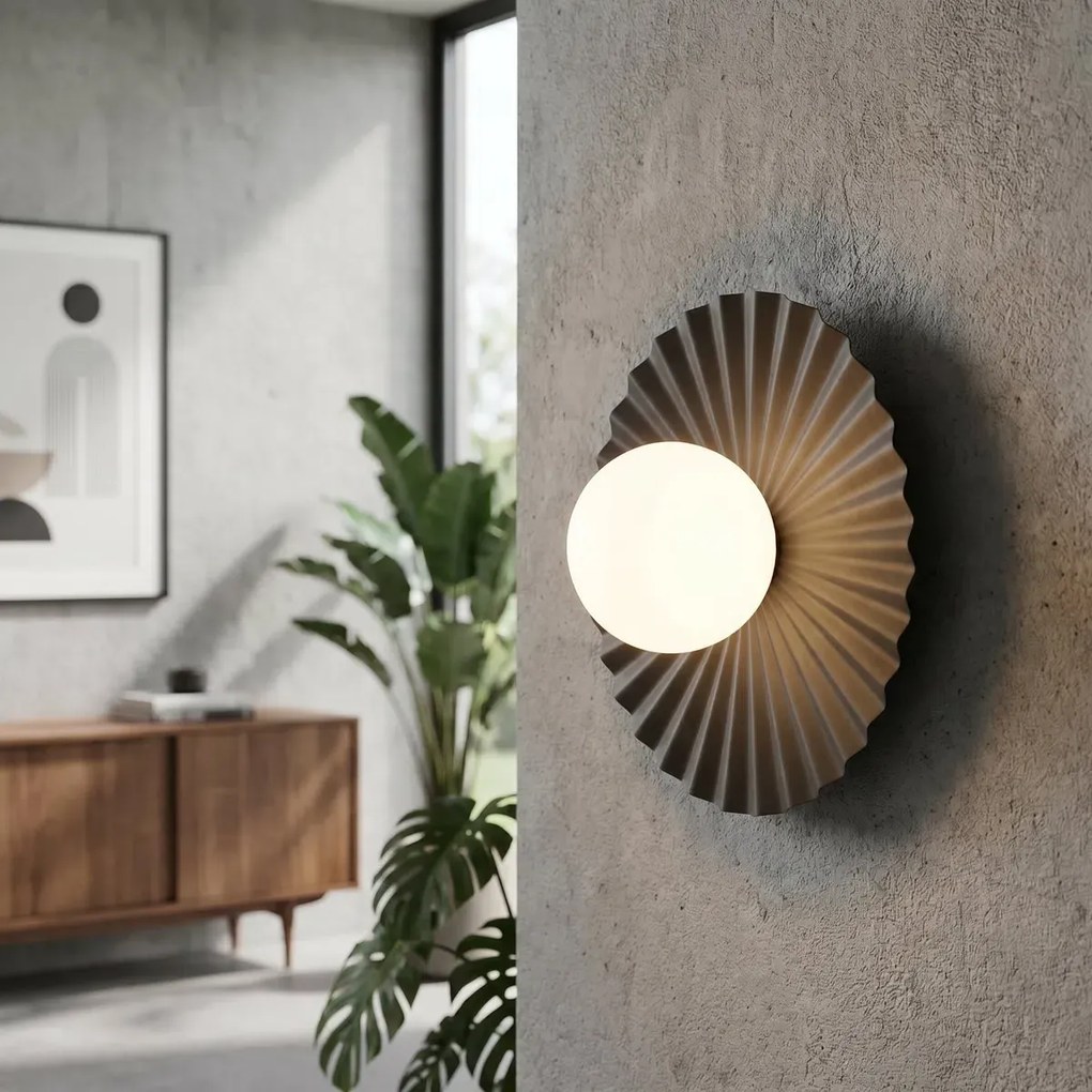 Applique da parete UMBRA K1 M G9 in Acciaio