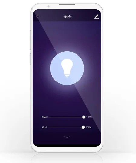 NedisWIFILRW10E27-LED Lampadina dimmerabile SmartLife E27/9W/230V Wi-Fi 2700-6500K