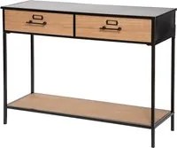 Tavolino 2 cassetti 112x84,5x38 cm Baris